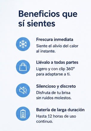 AirClip™ | Brisa que te acompaña